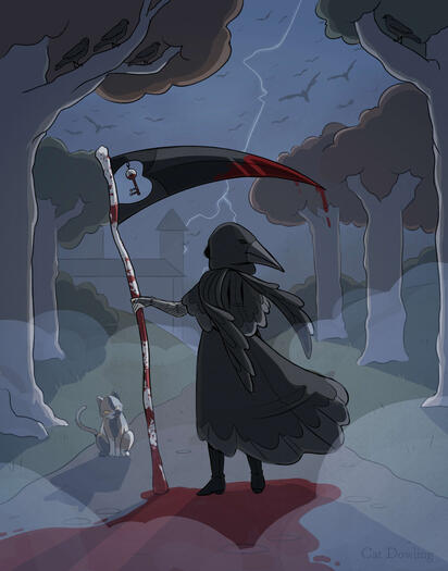 The Crow: An A is for Alice Illustration