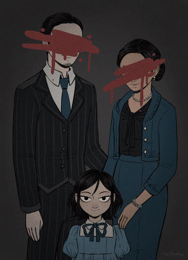 Grief: An A is for Alice Illustration